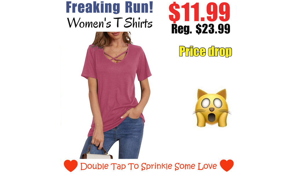 Women's T Shirts Only $11.99 Shipped on Amazon (Regularly $23.99)