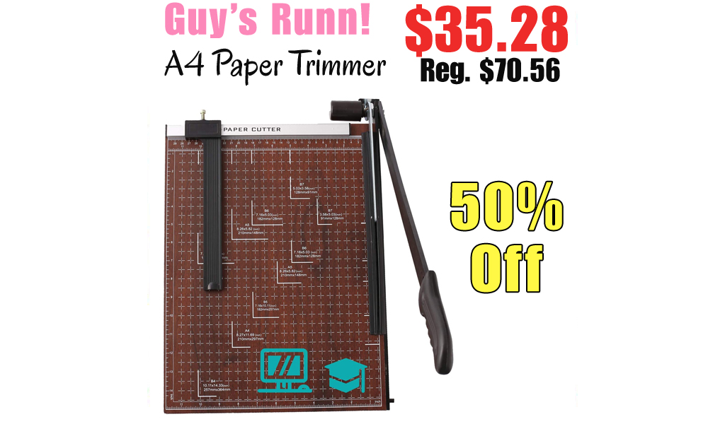 A4 Paper Trimmer Only $35.28 Shipped on Amazon (Regularly $70.56)