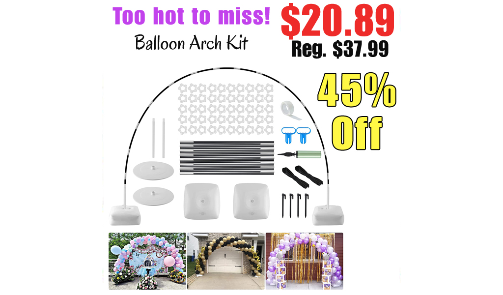 Balloon Arch Kit Only $20.89 Shipped on Amazon (Regularly $37.99)