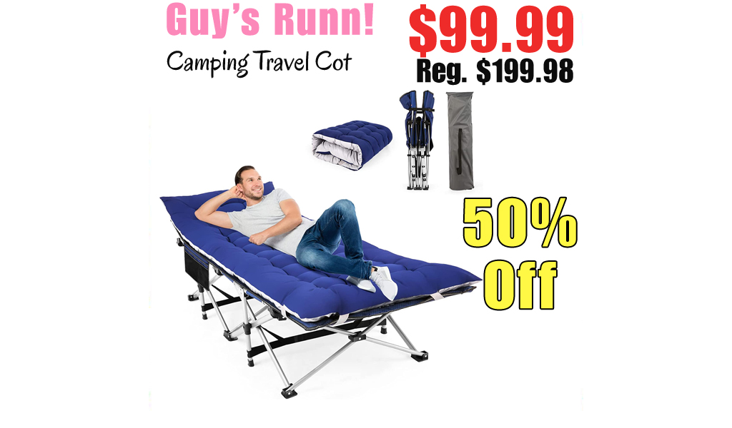 Camping Travel Cot Only $99.99 Shipped on Amazon (Regularly $199.98)