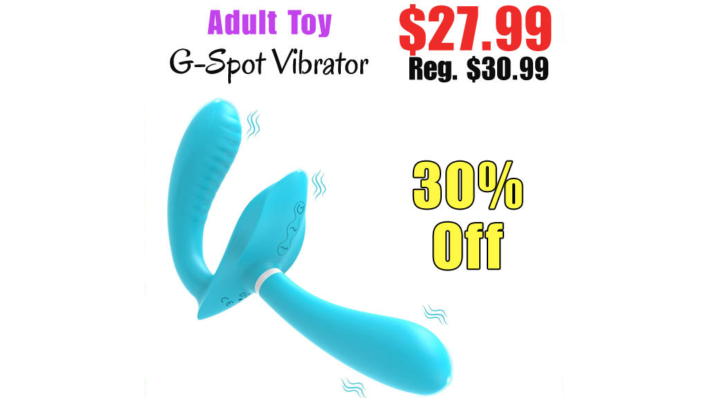 G-Spot Vibrator Only $27.99 Shipped on Amazon (Regularly $39.99)