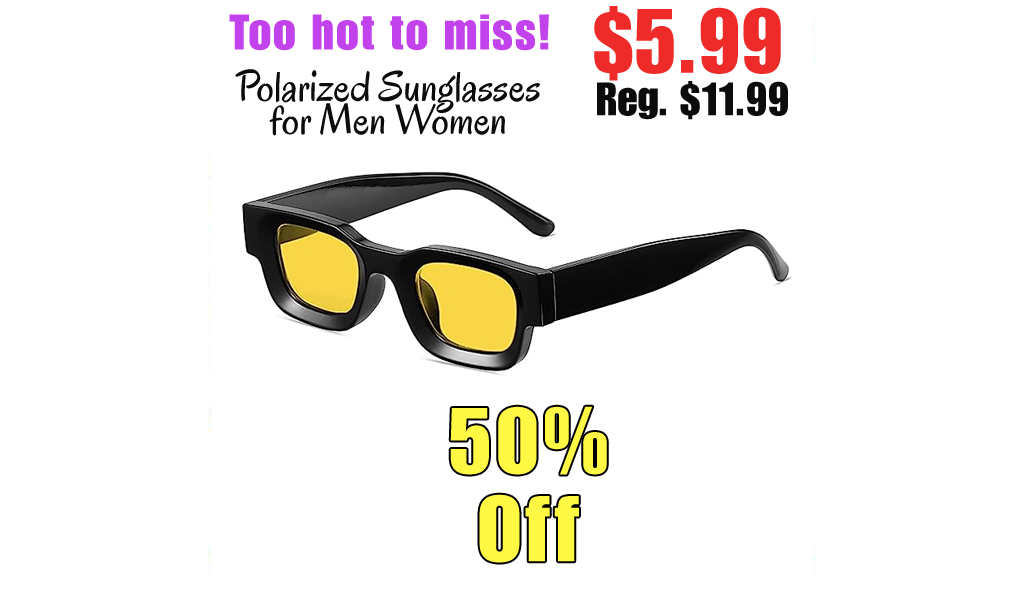 Polarized Sunglasses for Men Women Only $5.99 Shipped on Amazon (Regularly $11.99)
