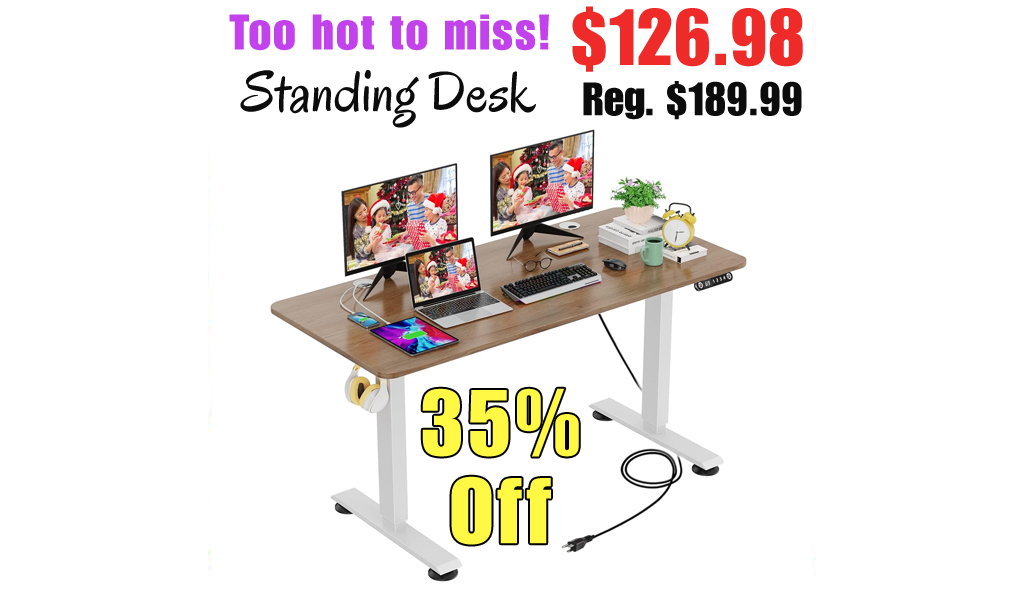 Standing Desk Only $126.98 Shipped on Amazon (Regularly $189.99)