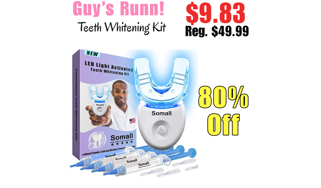 Teeth Whitening Kit Only $9.83 Shipped on Amazon (Regularly $49.99)