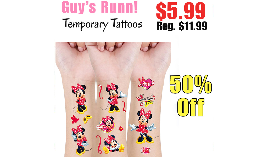 Temporary Tattoos Only $5.99 Shipped on Amazon (Regularly $11.99)