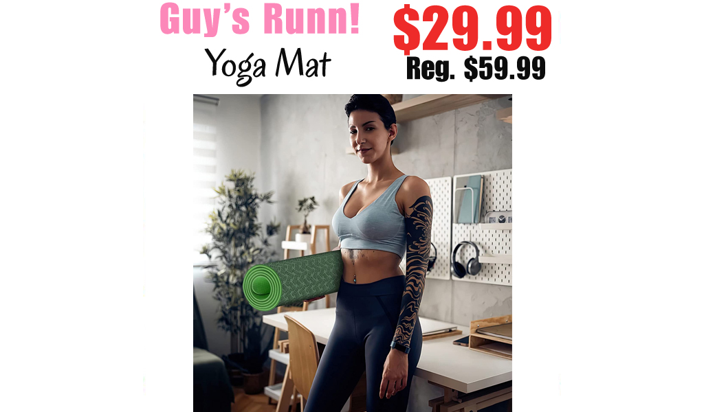 Yoga Mat Only $29.99 Shipped on Amazon (Regularly $59.99)