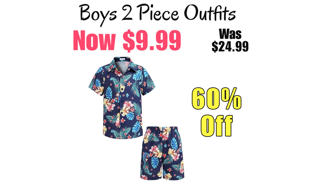 Boys 2 Piece Outfits Only $9.99 Shipped on Amazon (Regularly $24.99)