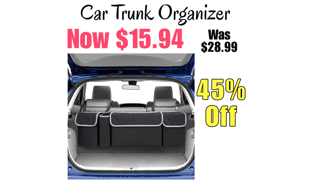 Car Trunk Organizer Only $15.94 Shipped on Amazon (Regularly $28.99)