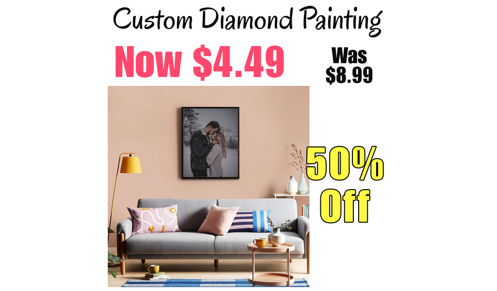 Custom Diamond Painting Only $4.49 Shipped on Amazon (Regularly $8.99)