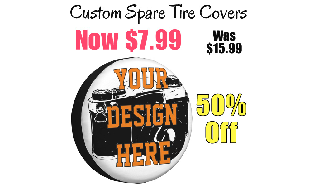 Custom Spare Tire Covers Only $7.99 Shipped on Amazon (Regularly $15.99)