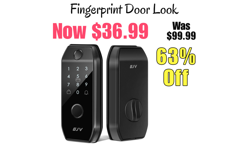 Fingerprint Door Look Only $36.99 Shipped on Amazon (Regularly $99.99)