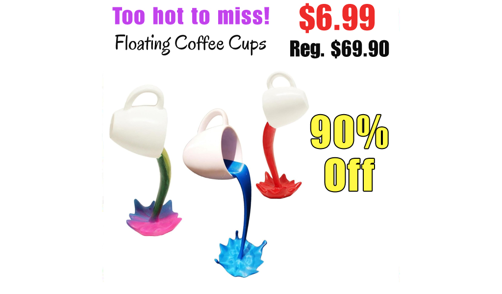 Floating Coffee Cups Only $6.99 Shipped on Amazon (Regularly $69.90)