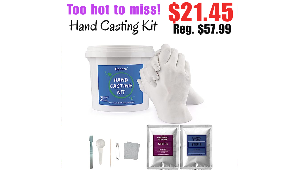 Hand Casting Kit Only $21.45 Shipped on Amazon (Regularly $57.99)