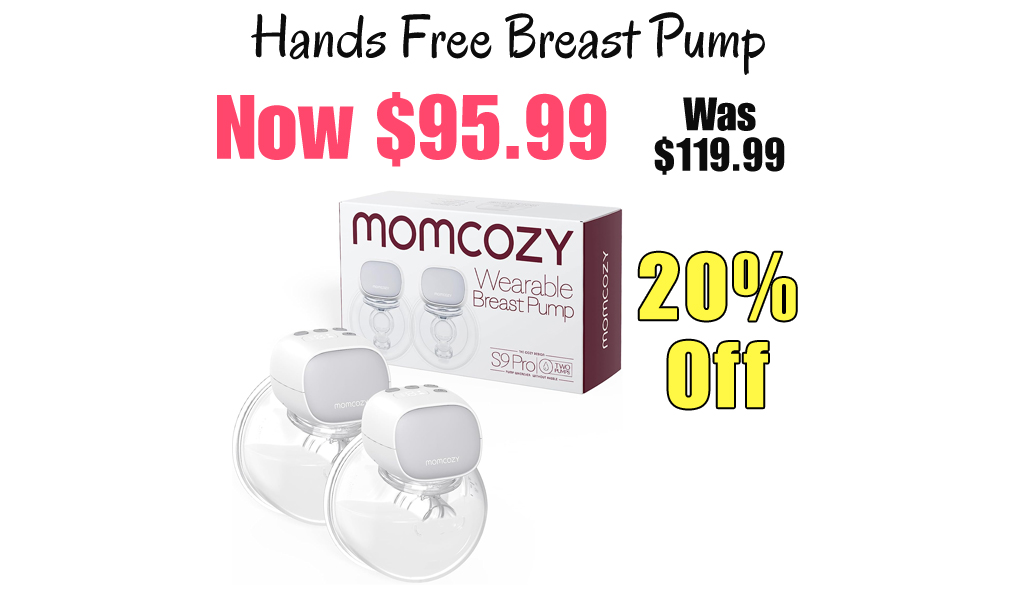 Hands Free Breast Pump Only $95.99 Shipped on Amazon (Regularly $119.99)