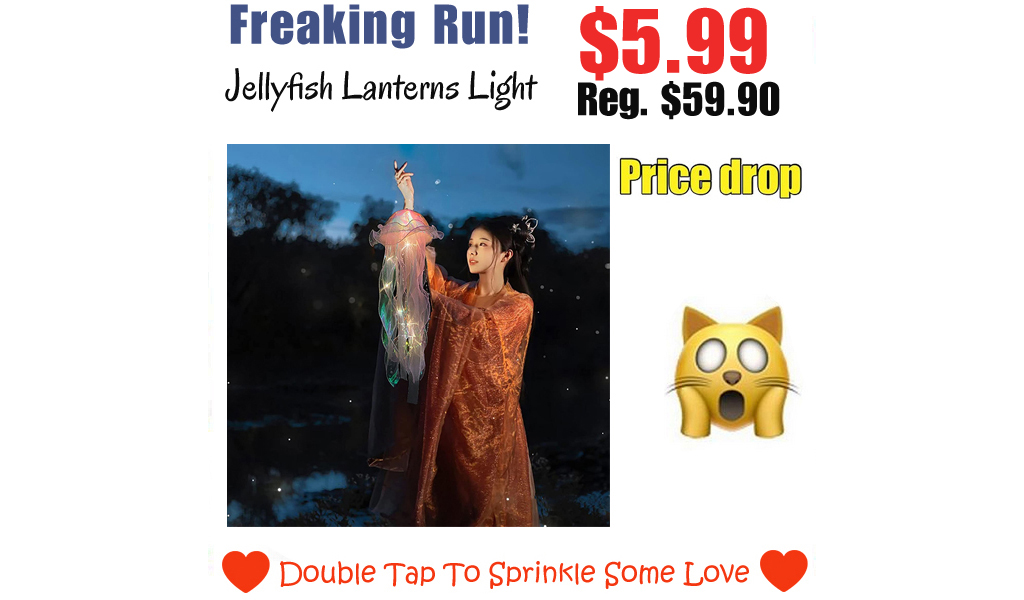 Jellyfish Lanterns Light Only $5.99 Shipped on Amazon (Regularly $59.90)