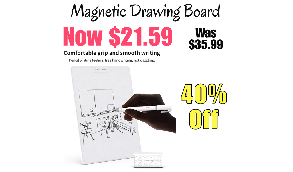 Magnetic Drawing Board Only $21.59 Shipped on Amazon (Regularly $35.99)
