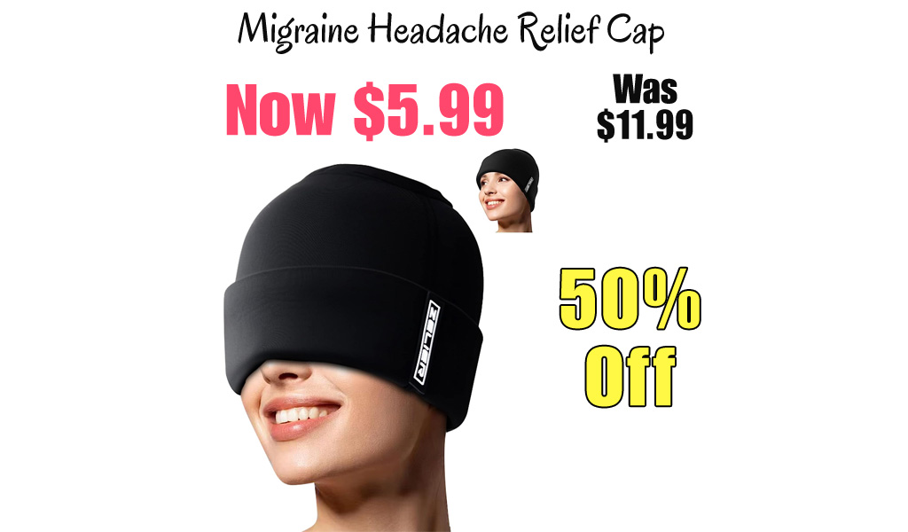 Migraine Headache Relief Cap Only $5.99 Shipped on Amazon (Regularly $11.99)