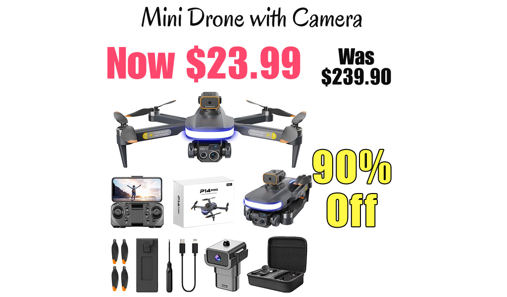 Mini Drone with Camera Only $23.99 Shipped on Amazon (Regularly $239.90)