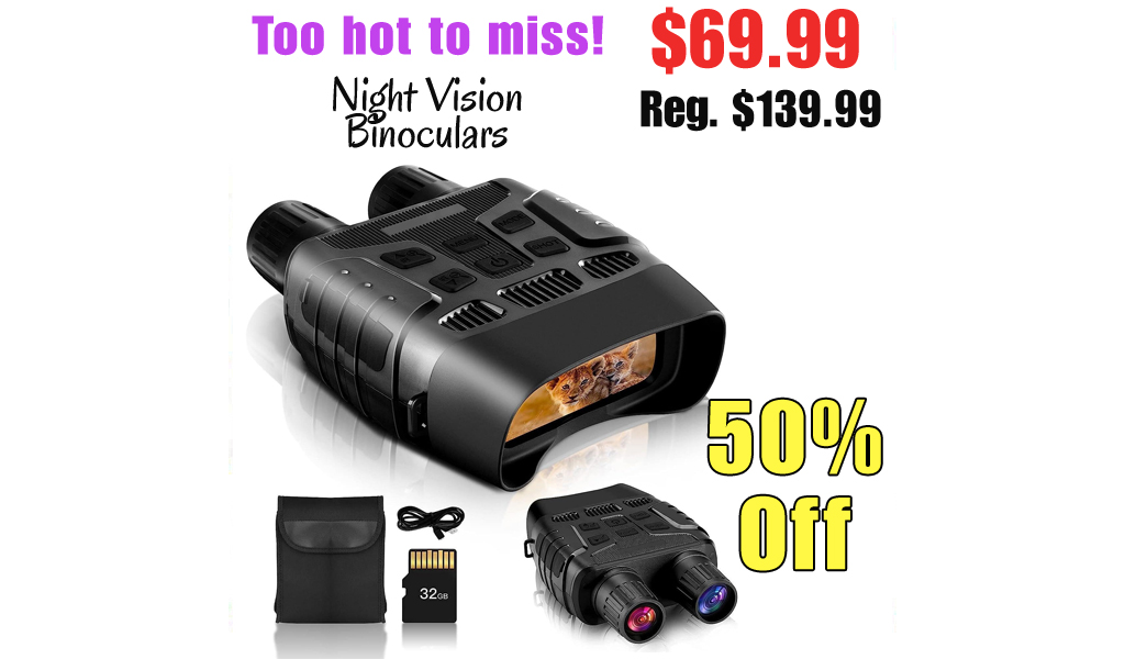 Night Vision Binoculars Only $69.99 Shipped on Amazon (Regularly $139.99)