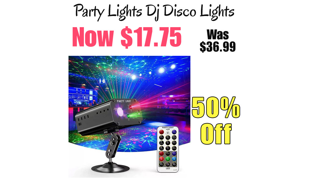 Party Lights Dj Disco Lights Only $17.75 Shipped on Amazon (Regularly $36.99)