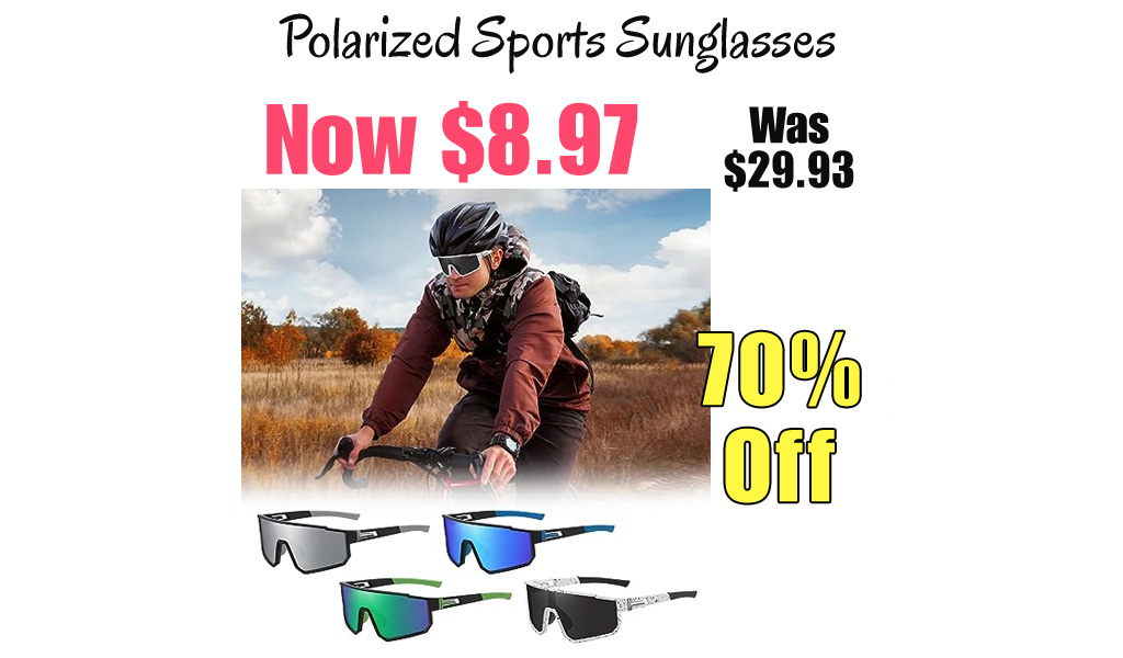 Polarized Sports Sunglasses Only $8.97 Shipped on Amazon (Regularly $29.93)