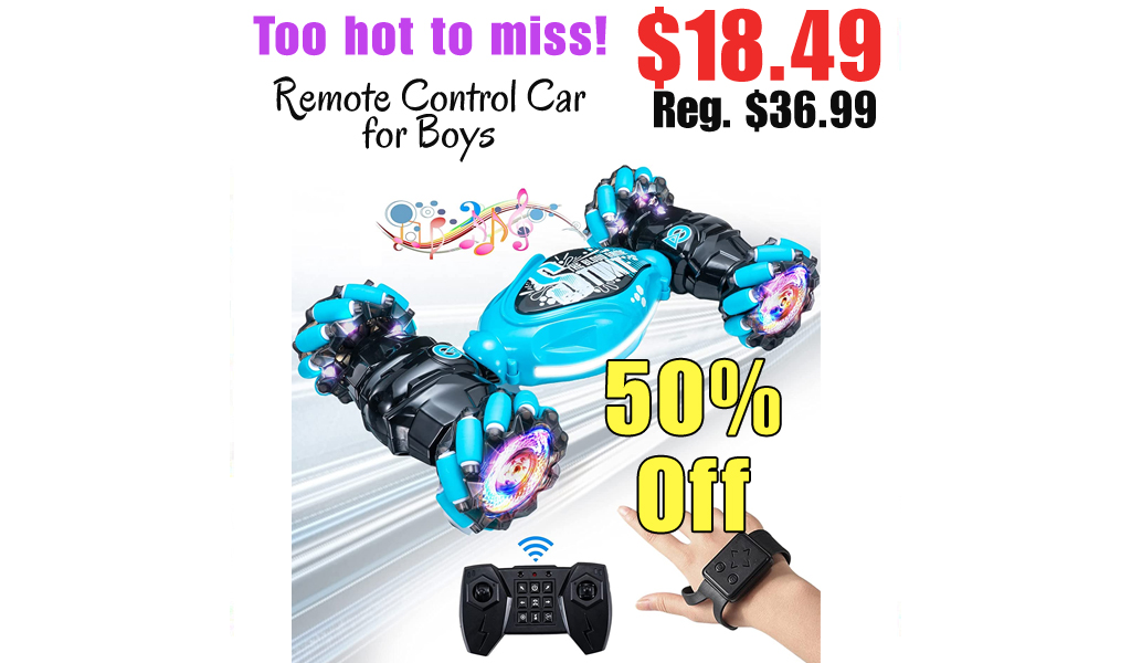 Remote Control Car for Boys Only $18.49 Shipped on Amazon (Regularly $36.99)