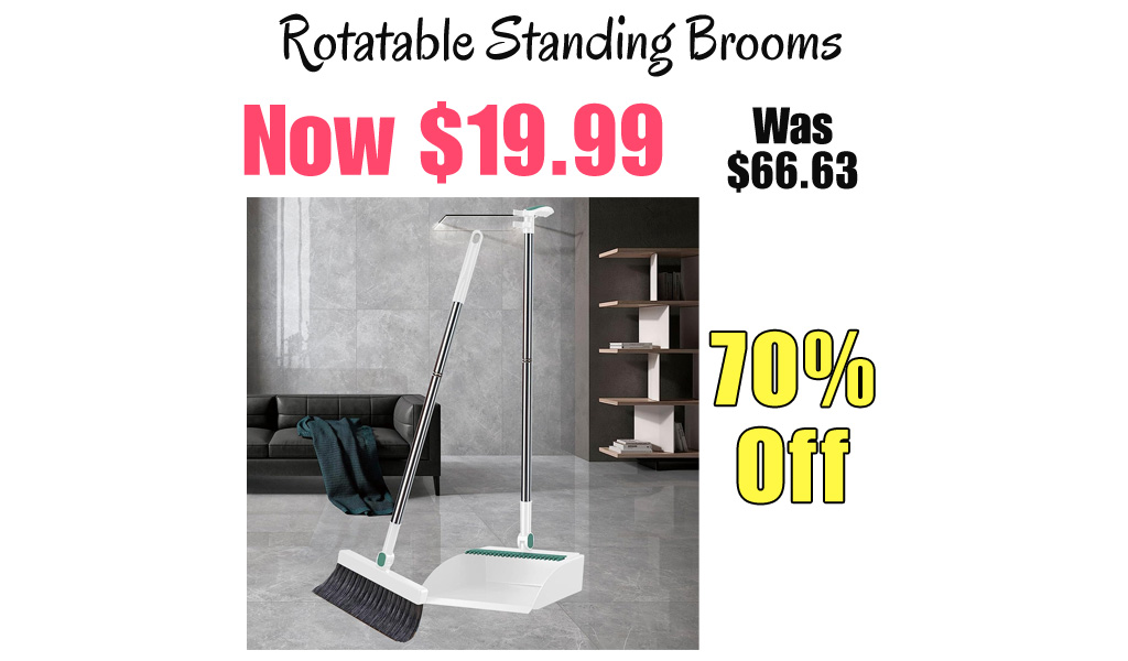 Rotatable Standing Brooms Only $19.99 Shipped on Amazon (Regularly $66.63)