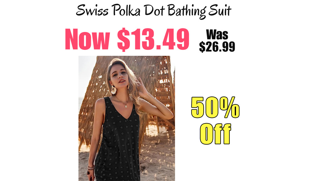 Swiss Polka Dot Bathing Suit Only $13.49 Shipped on Amazon (Regularly $26.99)
