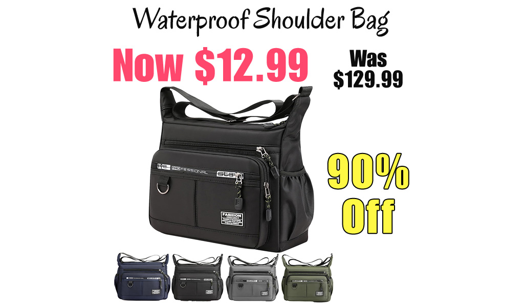 Waterproof Shoulder Bag Only $12.99 Shipped on Amazon (Regularly $129.99)