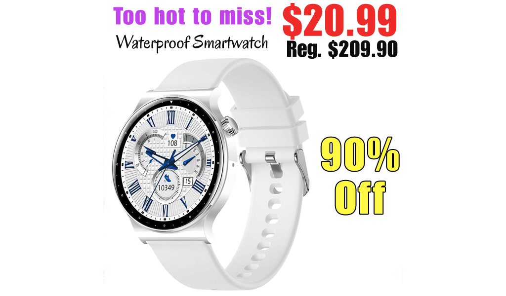 Waterproof Smartwatch Only $20.99 Shipped on Amazon (Regularly $209.90)