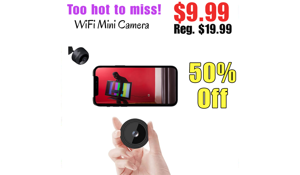 WiFi Mini Camera Only $9.99 Shipped on Amazon (Regularly $19.99)
