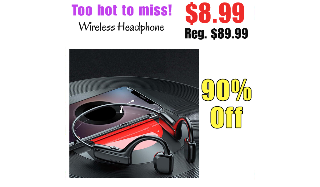 Wireless Headphone Only $8.99 Shipped on Amazon (Regularly $89.99)