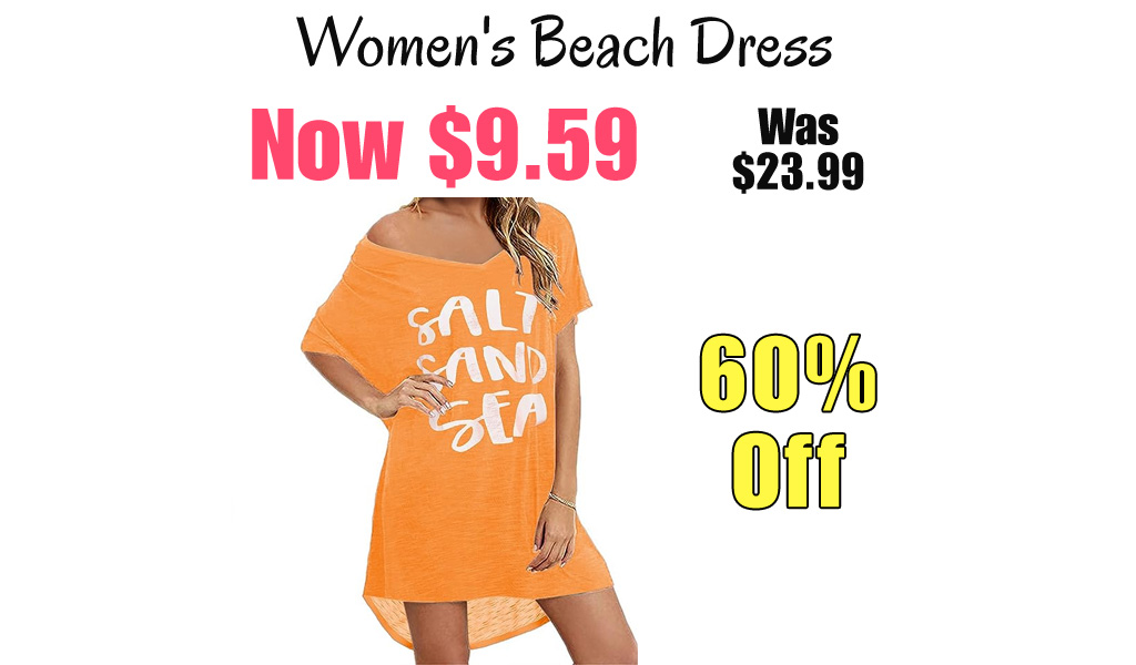 Women's Beach Dress Only $9.59 Shipped on Amazon (Regularly $23.99)