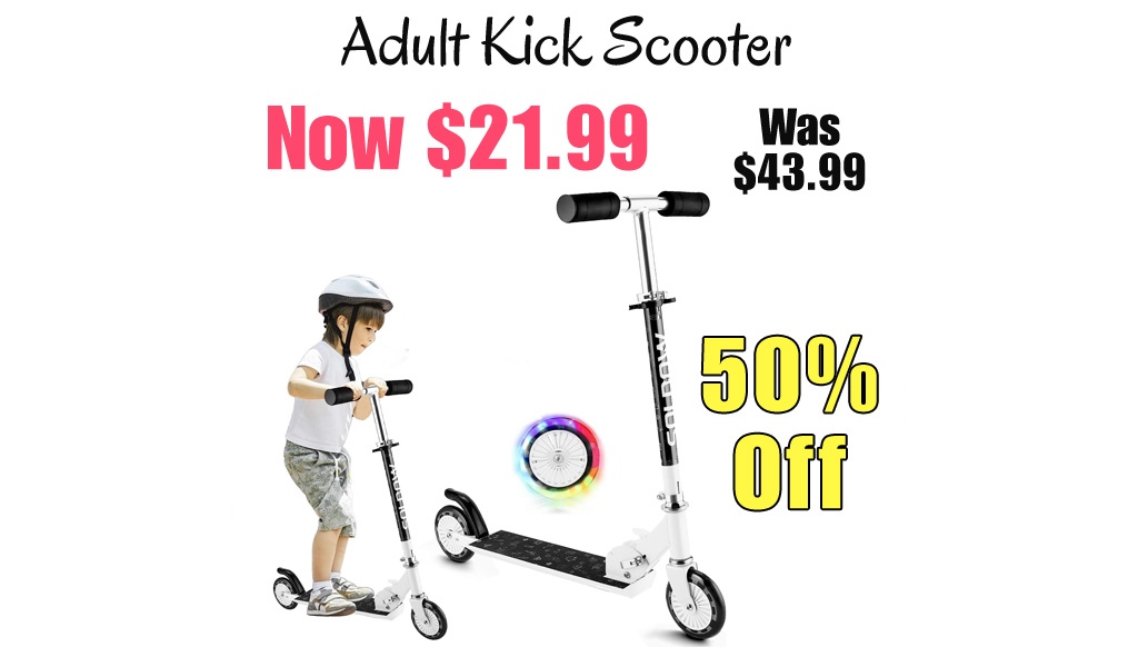 Adult Kick Scooter Only $21.99 Shipped on Amazon (Regularly $43.99)