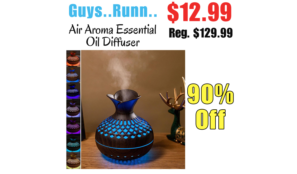 Air Aroma Essential Oil Diffuser Only $12.99 Shipped on Amazon (Regularly $129.99)