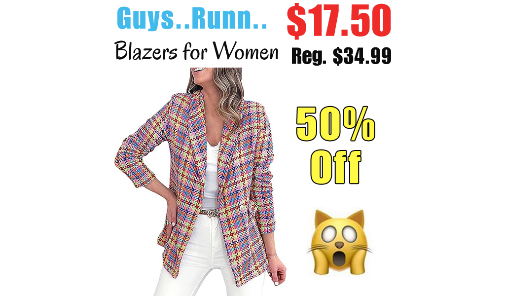Blazers for Women Only $17.50 Shipped on Amazon (Regularly $34.99)