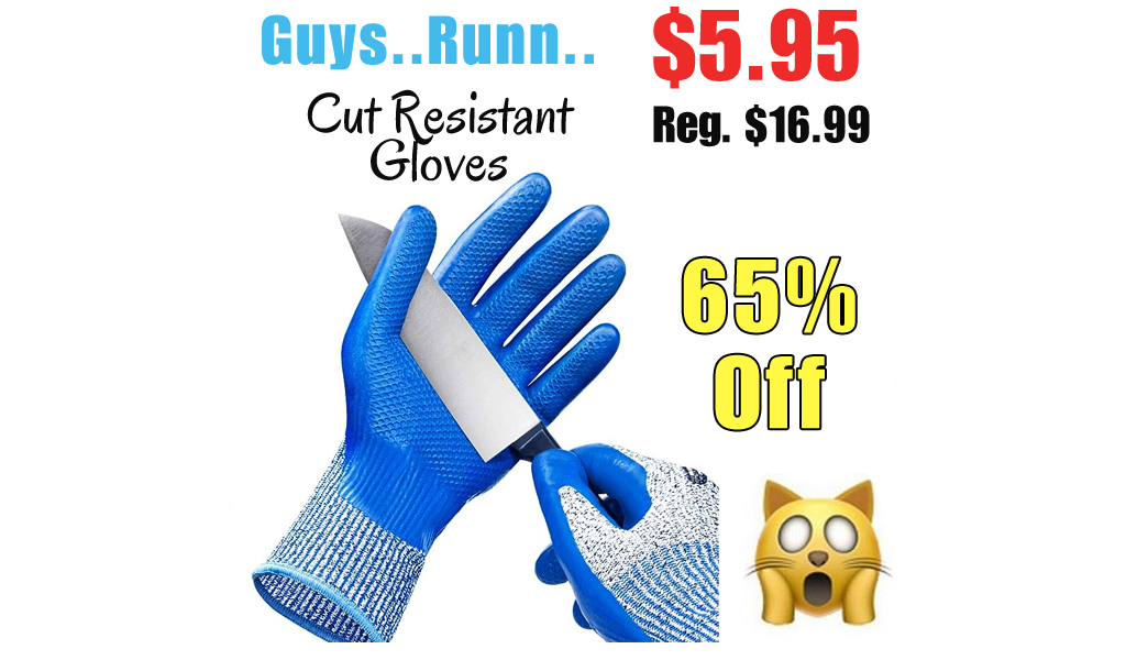 Cut Resistant Gloves Only $5.95 Shipped on Amazon (Regularly $16.99)