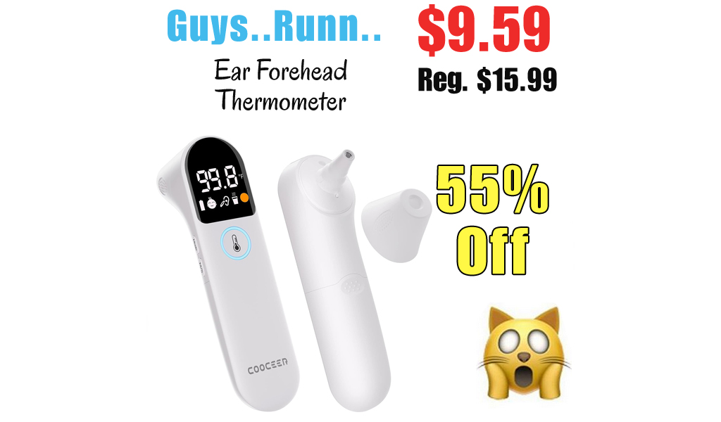 Ear Forehead Thermometer Only $9.59 Shipped on Amazon (Regularly $15.99)