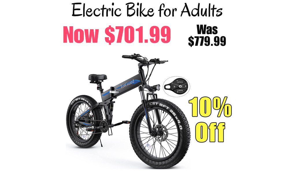 Electric Bike for Adults Only $701.99 Shipped on Amazon (Regularly $779.99)