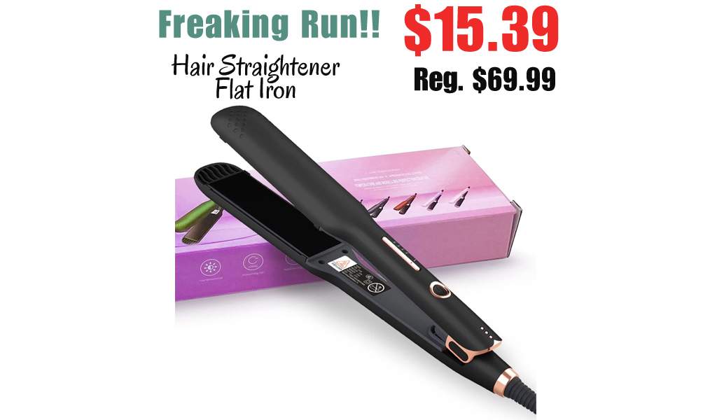 Hair Straightener Flat Iron Only $15.39 Shipped on Amazon (Regularly $69.99)