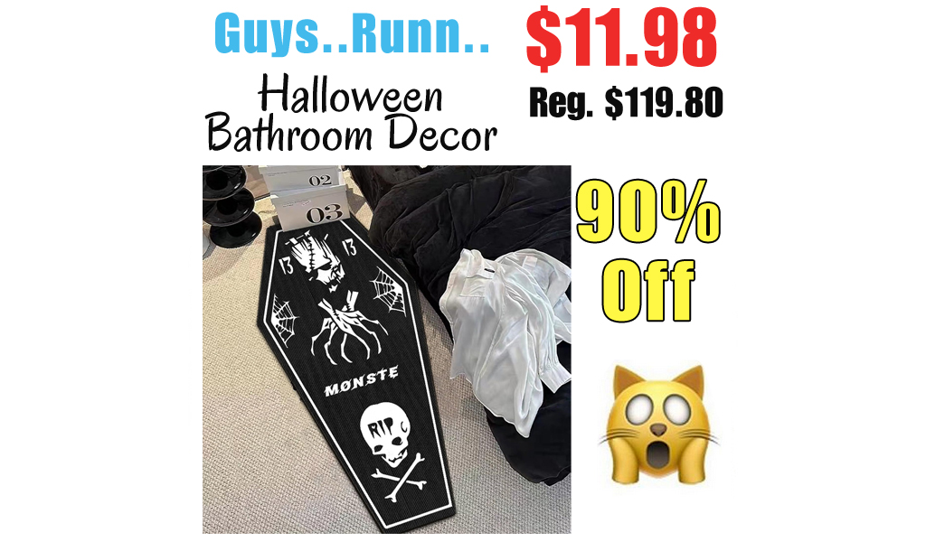 Halloween Bathroom Decor Only $11.98 Shipped on Amazon (Regularly $119.80)