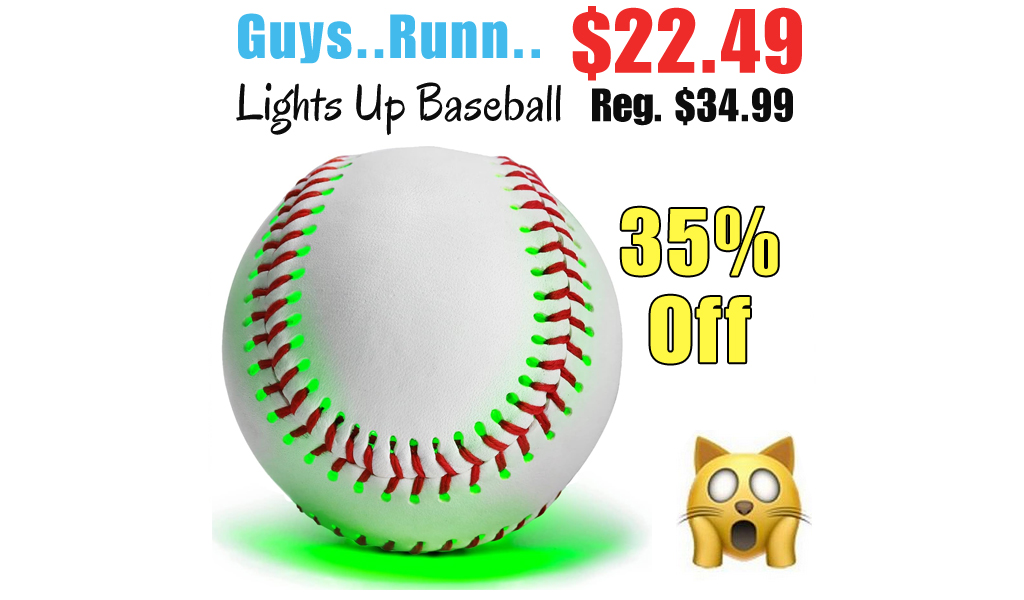 Lights Up Baseball Only $22.49 Shipped on Amazon (Regularly $34.99)