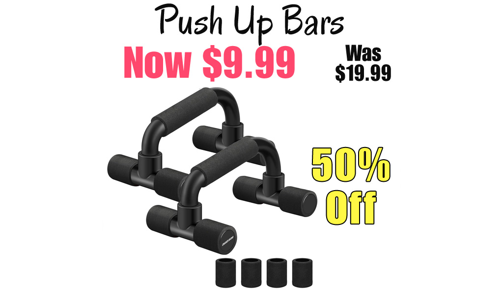 Push Up Bars Only $9.99 Shipped on Amazon (Regularly $19.99)