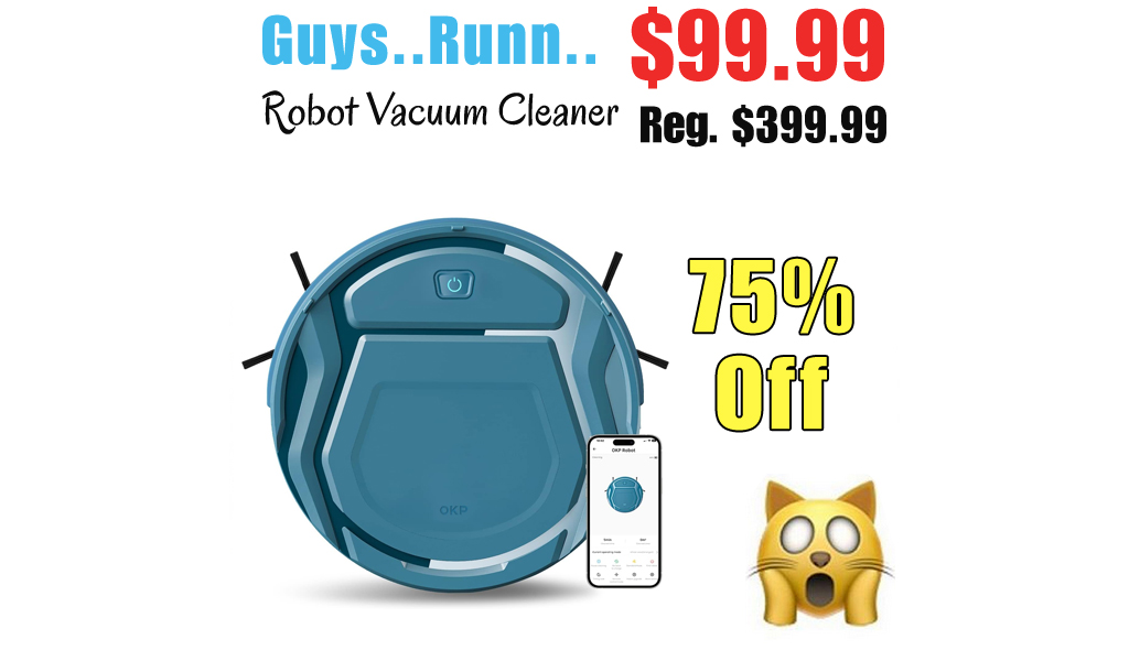 Robot Vacuum Cleaner Only $99.99 Shipped on Amazon (Regularly $399.99)