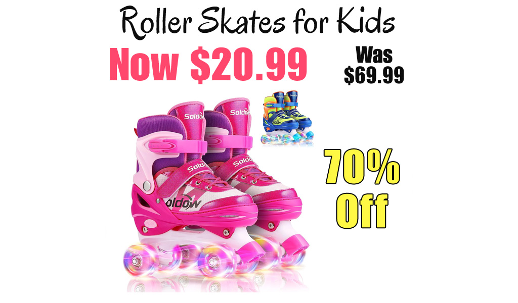 Roller Skates for Kids Only $20.99 Shipped on Amazon (Regularly $69.99)