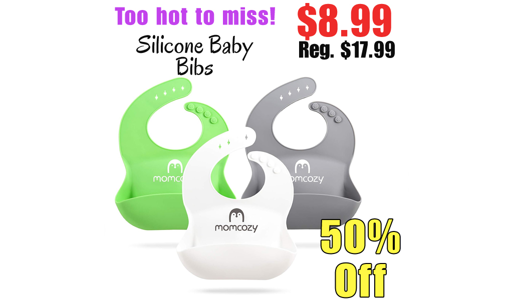 Silicone Baby Bibs Only $8.99 Shipped on Amazon (Regularly $17.99)