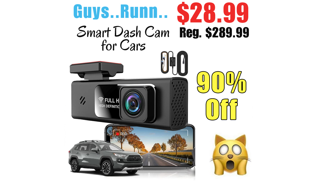 Smart Dash Cam for Cars Only $28.99 Shipped on Amazon (Regularly $289.99)