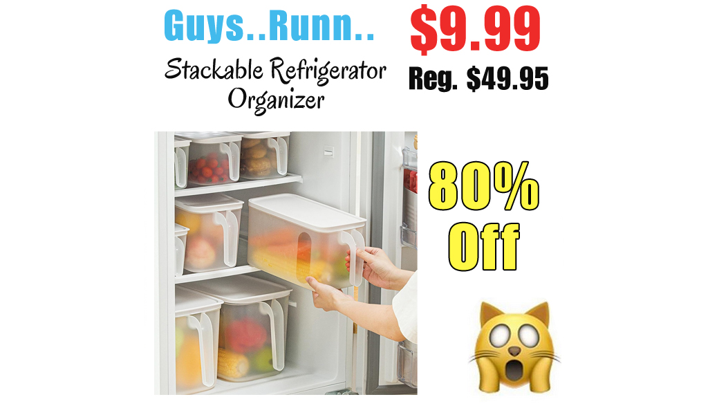 Stackable Refrigerator Organizer Only $9.99 Shipped on Amazon (Regularly $49.95)