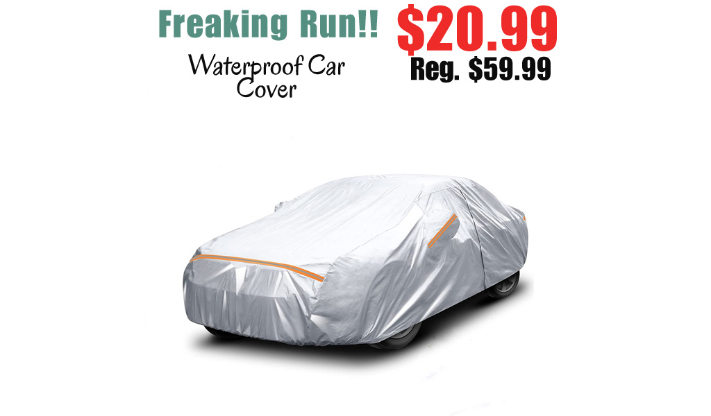 Waterproof Car Cover Only $20.99 Shipped on Amazon (Regularly $59.99)