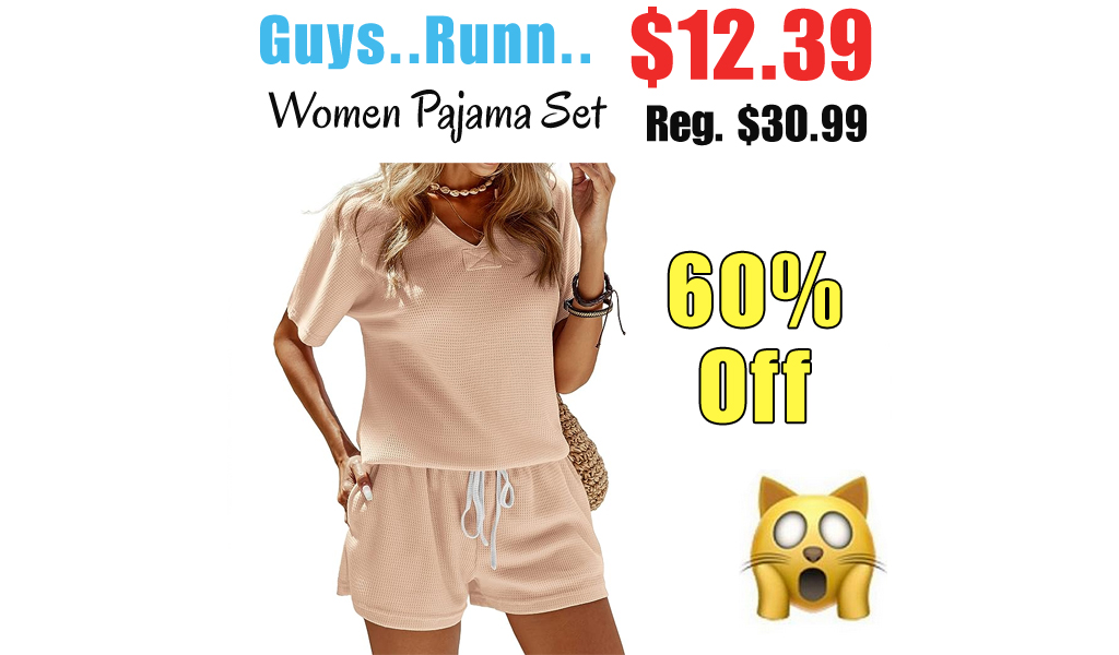 Women Pajama Set Only $12.39 Shipped on Amazon (Regularly $30.99)